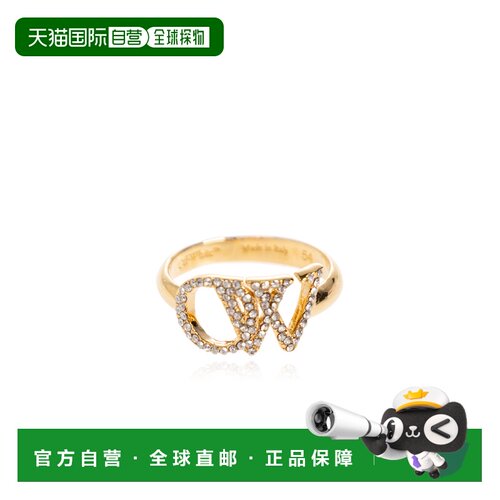 香港直邮OFF-WHITE 女士戒指 OWOC11AC99MET0017672 CO 金色