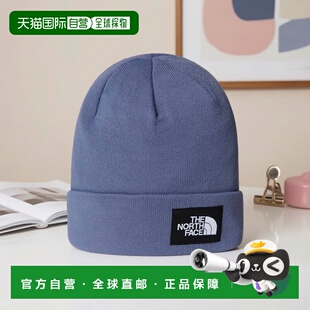 自营欧洲直邮The North Face北面 Dock Worker反折边针织帽男女通