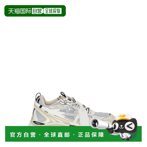 1h可退 香港直邮off-white 女士 灰白色 Be Right Back 系带运动
