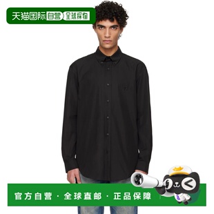 黑色衬衫 1h可退 男士 巴尔曼 GH1HS496CG390PAB 香港直邮Balmain