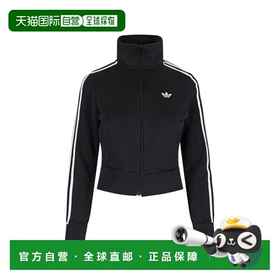 1h可退 香港直邮adidas 阿迪达斯 女士 黑色毛线衫 JY2613BLACKWH