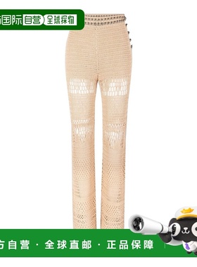 香港直邮Paco Rabanne 编织休闲裤 23FMPA275ML0232