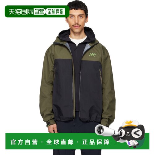 1h可退 香港直邮arc'teryx 始祖鸟 男士 绿色 & 黑色 Beta 夹克 X