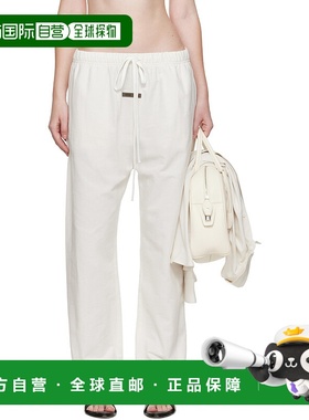香港直邮Essentials 女士 白色 Relaxed 运动裤 130SP255814FW