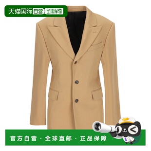 1h可退 香港直邮Celine 思琳 女士 Colonne 单排扣夹克 RV15G092D