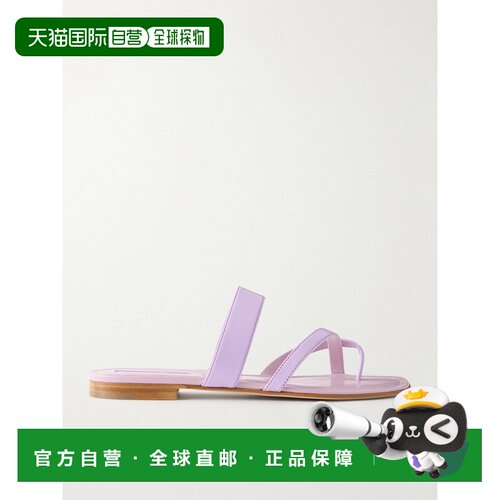 1h可退 MANOLO BLAHNIK 莫罗 伯拉尼克 女士 Susa 皮质凉鞋 41803