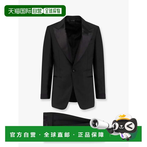 香港直邮Tom Ford 汤姆 福特 男士 Shelton 弹力羊毛西装西装 2EE