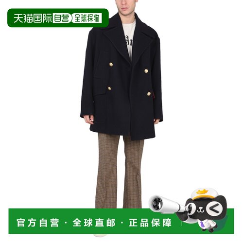 香港直邮PALM ANGELS 男士大衣 PMER009F22FAB0024949 AW2023