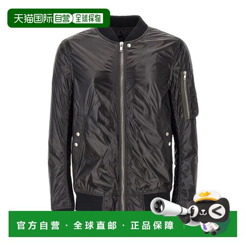 1h可退 香港直邮Rick Owens 长袖飞行员夹克 RU01F2778NPS