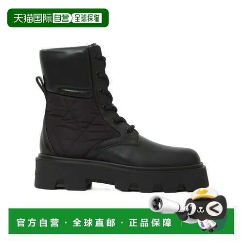 1h可退 Moncler 系带短筒靴 L209B4F00040M9934厚底鞋