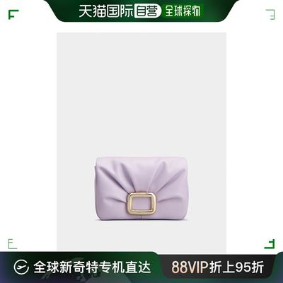 欧洲直邮rogervivier（罗杰 维维亚）女士皮革制品，品牌金属扣钱