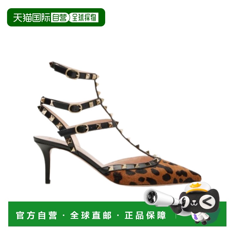 香港直邮VALENTINO 25FW Rockstud高跟凉鞋高跟鞋 Women单鞋