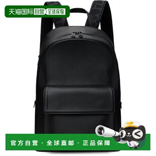 Smith 黑色徽标压花双肩包 保罗 男士 M1A80 史密斯 香港直邮Paul