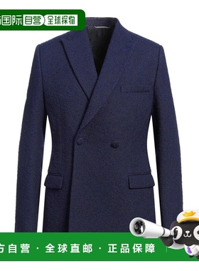 香港直邮DIOR 迪奥 男士 西装外套 blue蓝色 舒适时尚