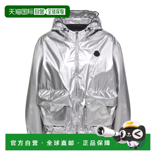香港直邮Moncler Ylang 连帽金属夹克 L10931A00041597C1外套