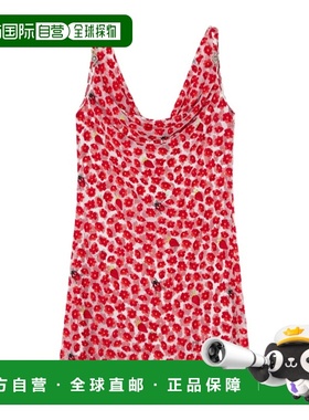 香港直邮Versace 吊带连衣裙 10176161A13575范思哲新款