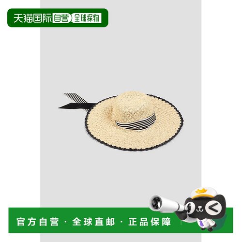 1h可退 香港直邮ZIMMERMANN 女士 草编遮阳帽 3738XS25A2NATURALB