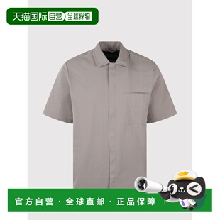 1h可退 香港直邮Herno 男士 贴袋短袖衬衫 CM000012U12684