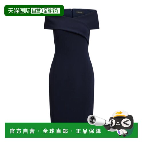 Ralph Lauren 露肩中长连衣裙 253B26812 【付后1h可退】