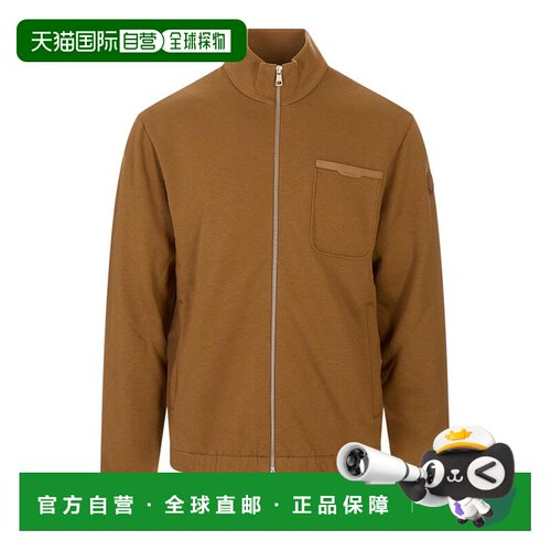 1h可退 香港直邮MONCLER 男士卫衣 0918G0004789A8F248 SS2026 棕