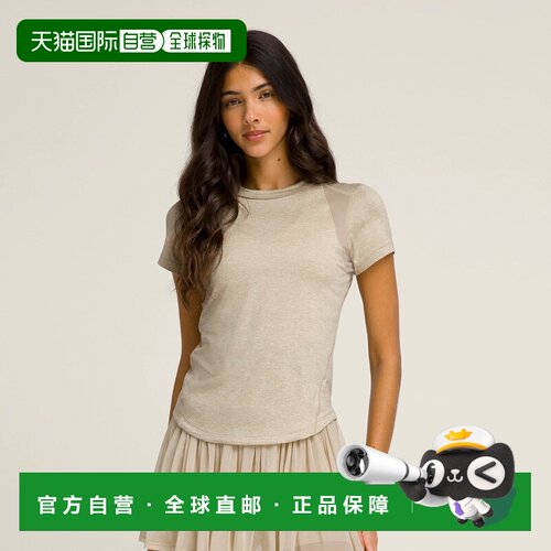 自营欧洲直邮Wilson威尔胜 All Day女士米色T恤