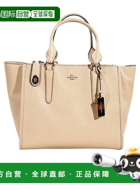 香港直邮Coach蔻驰 女包包 徽标单肩包 33995手提包