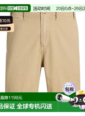 1h可退 香港直邮Ralph Lauren 腰带环短裤 515303休闲裤亚麻