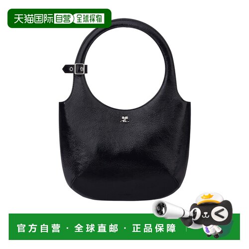 Courreges Holy 皮革手提包 325GSA102CR0043