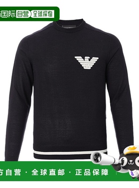 香港直邮Emporio Armani 圆领羊毛针织衫毛衣男装 3H1MX61MKUZ