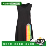 香港直邮moschino 爱莫斯奇诺 女士 1h可退 中长连衣裙 black黑色