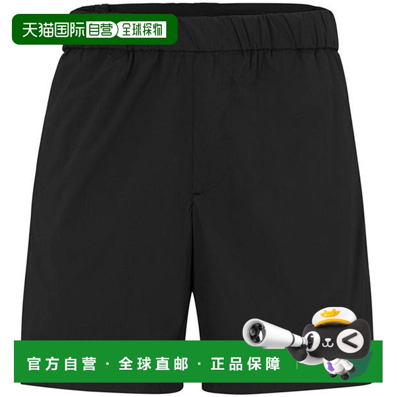 1h可退 香港直邮BOSS 波士 男士 S_Run2 短裤 black黑色 舒适时尚