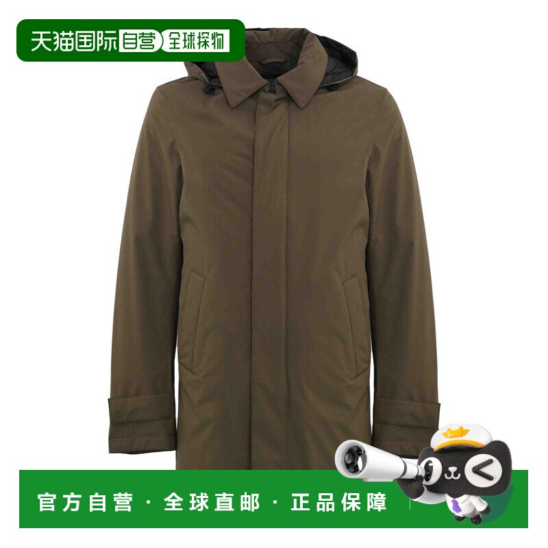 香港直邮HERNO 男士外套 PI001242U128407400 AW2025 棕色 Mud ny