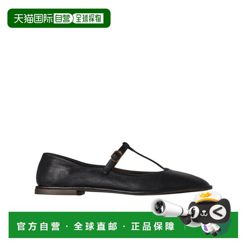 香港直邮The Row 方头 T 形带平底鞋 F1599SL3单鞋【付后1h可退】
