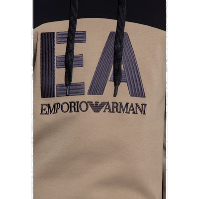 香港直邮Emporio Armani 徽标长袖卫衣 6L1MB11JHSZ阿玛尼