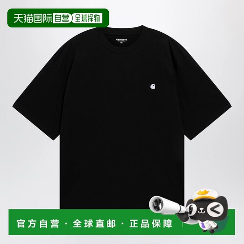 欧洲直邮CARHARTT WIP 男士T恤 I033000CO0D2XX AW2026 黑色