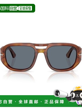 香港直邮PERSOL 男士太阳镜 PO3373S9656 SS2026 棕色