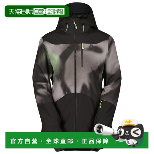 欧洲直邮SCOTT 女士户外冲锋衣 1046266EVENINGGREYPRINTBLACK