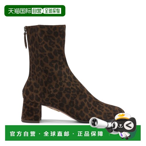 香港直邮AQUAZZURA/SAINT HONORE 50 MM女士短靴 【付后1h可退】