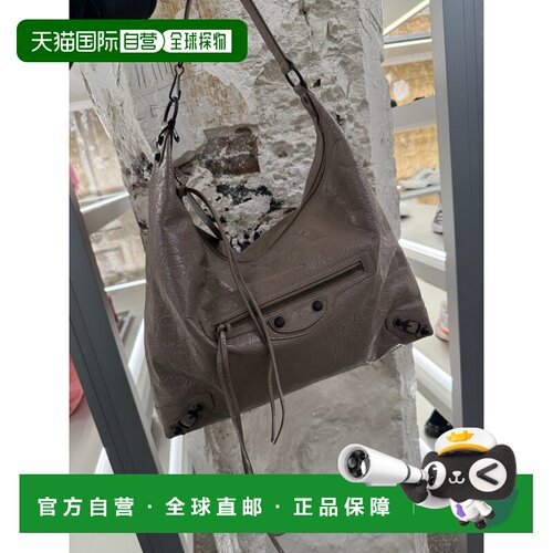 1h可退 香港直邮Balenciaga Le City Hobo 中号单肩包 8525742ABE