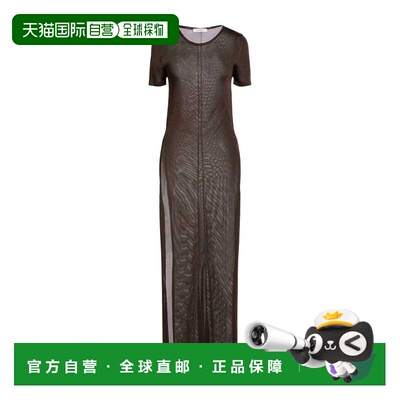 香港直邮Lemaire 女士 Office 连衣裙 brown棕色 舒适时尚