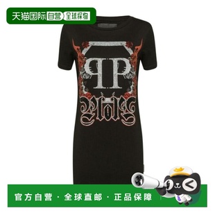 连衣裙 T恤式 WTK1631003N包臀裙 Plein 香港直邮Philipp