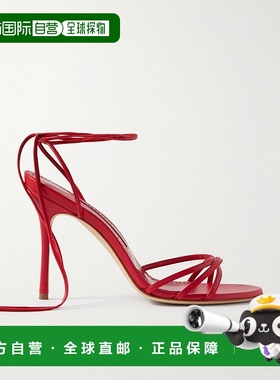 1h可退 香港直邮MANOLO BLAHNIK 莫罗 伯拉尼克 女士 Leva 105 皮