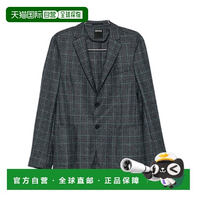 1h可退 香港直邮Zegna 休闲夹克 254707A21DNMG0杰尼亚男装