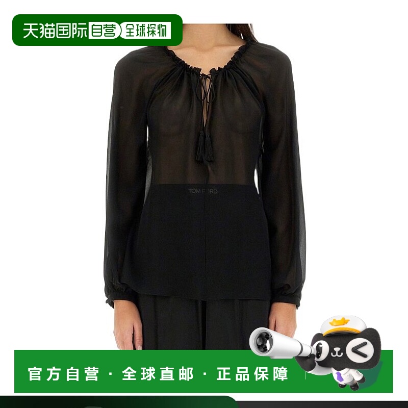 1h可退 香港直邮Tom Ford 汤姆 福特 女士 长袖罩衫 TS2091FAX852