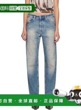 香港直邮Diesel 迪赛 女士 蓝色 1988 D-Ark 牛仔裤 A0701809M50