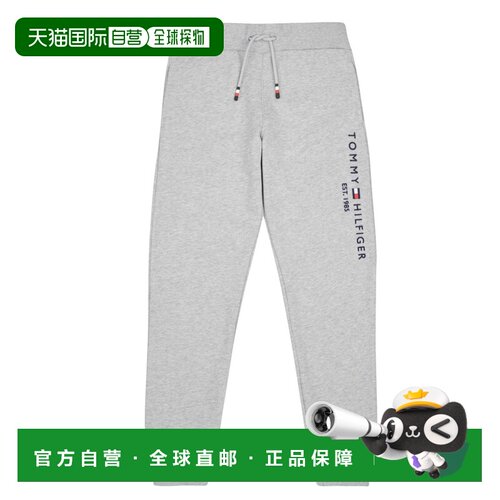 欧洲直邮Tommy Hilfiger 男孩衣服 运动裤/慢跑裤 冬天 灰色 ESSE
