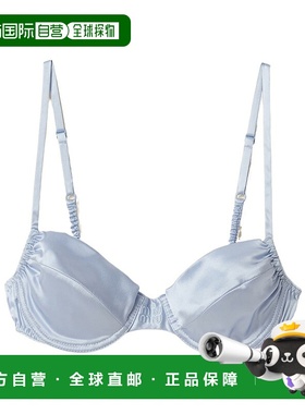 香港直邮Miu Miu 徽标缎面文胸内衣吊带 RG947713RFS232性感