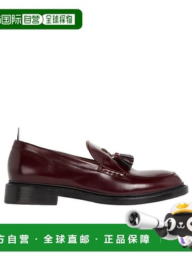 香港直邮Thom Browne 深紫红色流苏商务休闲鞋 MFL069B07524男鞋