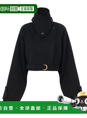 1h可退 香港直邮Chloe 双面羊毛短款大衣 CH25WMA16071