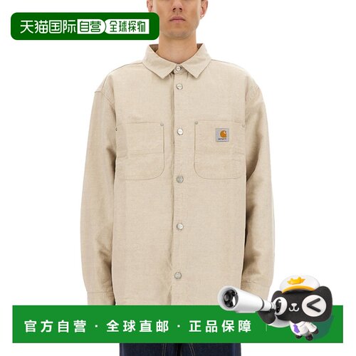 1h可退 欧洲直邮CARHARTT WIP 男士夹克 I0335780502 AW2024 浅棕